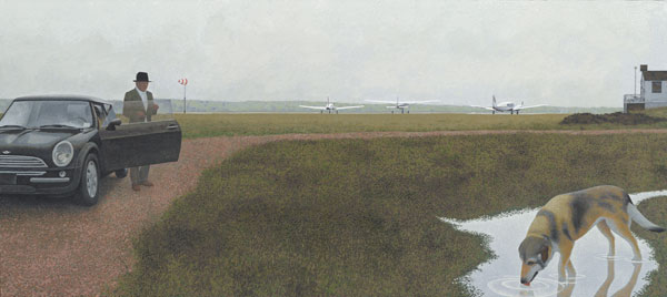 Waterville — painting by Alex Colville
